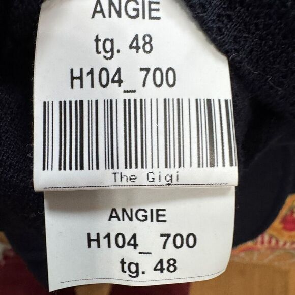 The Gigi | Angie unstructured navy blue jacket/blazer EU size 48 US 38 - Picture 10 of 11